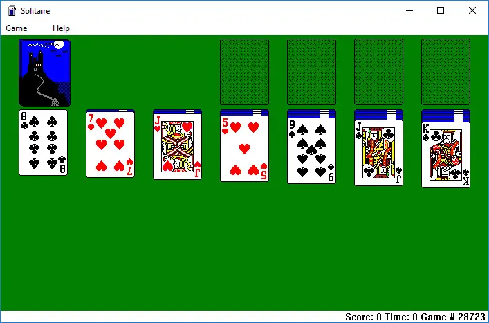 classic solitaire game for windows 10