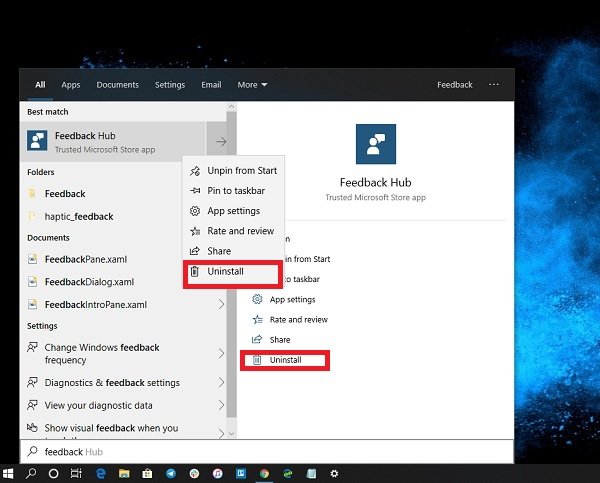 Feedback hub windows 10 что это за программа