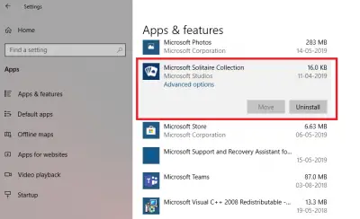 powershell uninstall microsoft solitaire collection windows 10