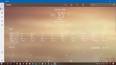 how to uninstall weather app windows 10