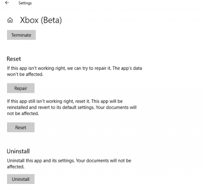 xbox game pass app not downloading