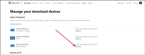 How to revoke Microsoft Store app license on a Windows 10 device - 12