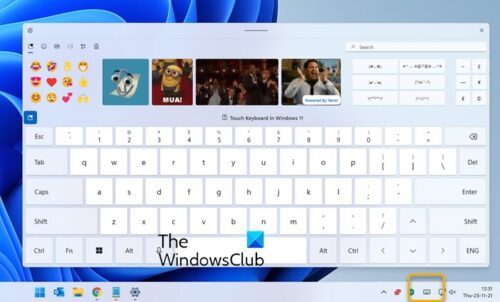 Touch Keyboard Settings, Tips and Tricks for Windows 11/10