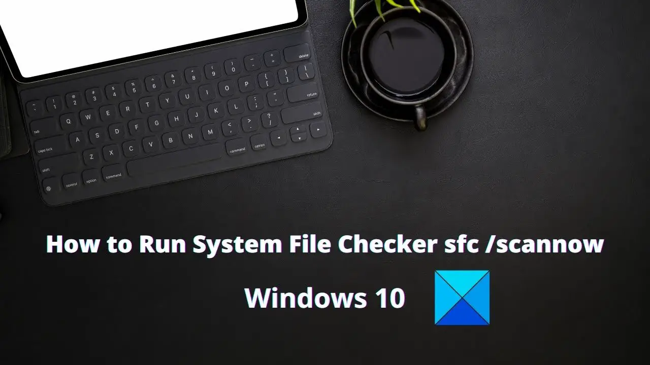 system file checker scan