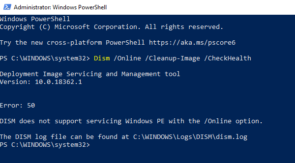 DISM does not support servicing Windows PE with the online option - 39