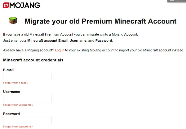 How to Migrate Your Account from Mojang to Microsoft