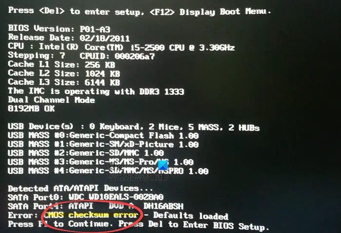 How To Fix Please Enter Setup To Recover Bios Setting । Press F1