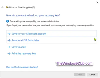 How to Enable or Disable BitLocker in Windows 11/10