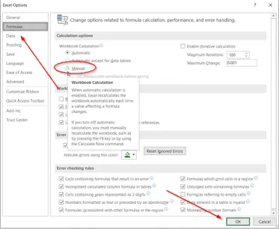 We found a problem with some content excel что делать