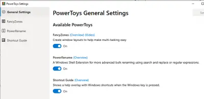 free instal PowerToys
