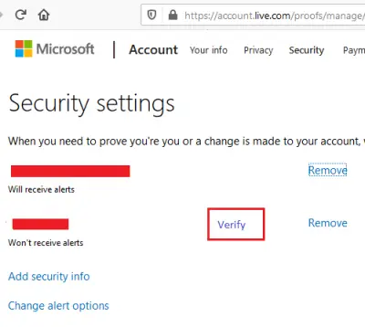 Sync is not available for your account - Windows Settings