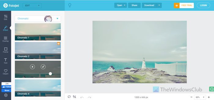 Free Online Photo Editing Tool. Edit Images Online For Free