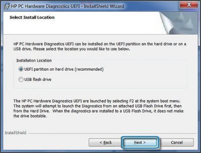 Hp pc hardware diagnostics uefi как зайти в биос