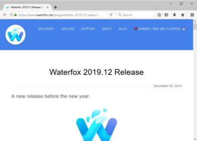 waterfox browser for windows 10