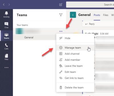 How to switch Member Role and remove a Member in Microsoft Teams