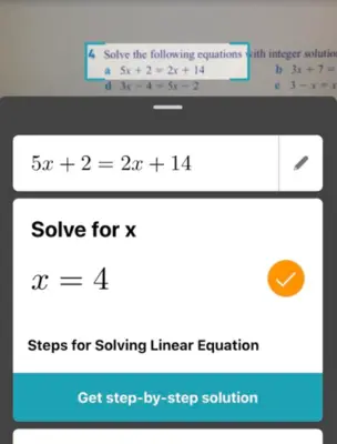 Microsoft Math Solver app for Windows solves math problems in a snap