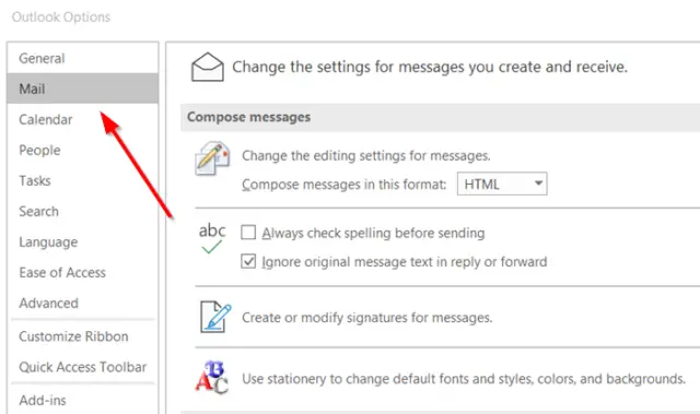 no mailings tab in office 365