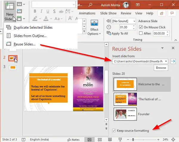 How To Merge Multiple Powerpoint Presentations Into One 6835