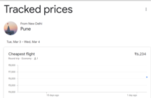 How to set up Google Flight alerts