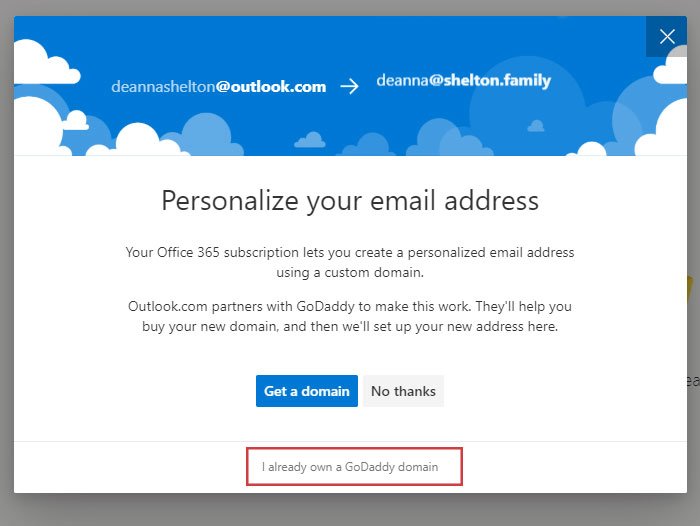 create a new email address for outlook