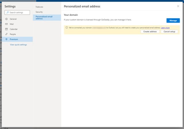 How to create & setup custom domain email ID in Outlook