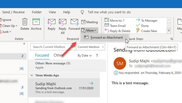 Power Automate Forward Email As Attachment