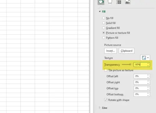 How to print the Background Image in Excel - 89