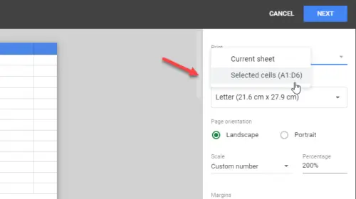 how-to-print-selected-cells-in-excel-or-google-sheets-on-one-page