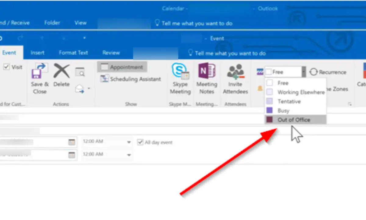 Switching Microsoft Teams Status From Out Of Office To Available