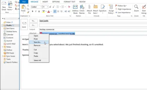 How to send emails that are stuck in the Outbox of Outlook client