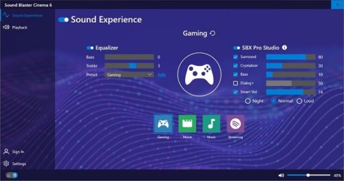 sound blaster app for windows 10