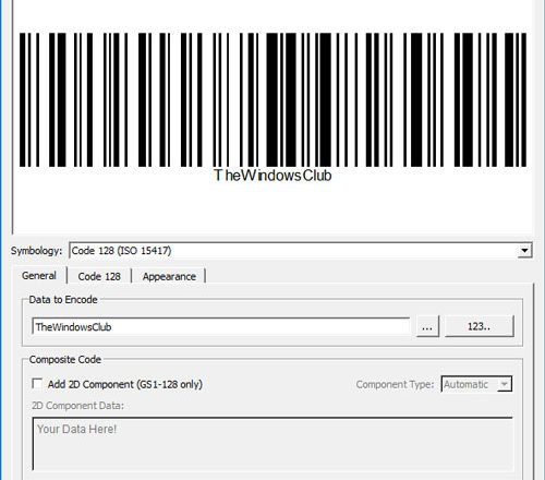 Zint Barcode Studio is a free barcode and QR code generator for Windows