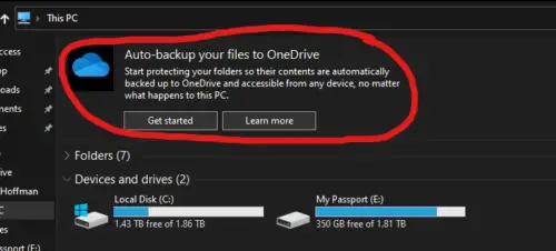 how to turn off microsoft onedrive notifications