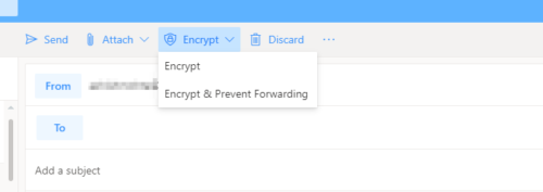 How to encrypt Emails in Microsoft Outlook app and Outlook.com