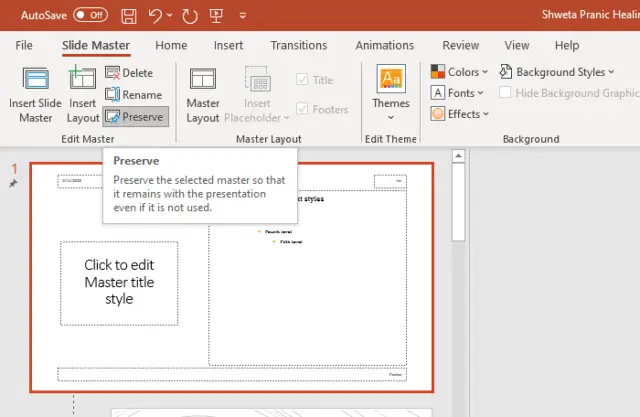 how to format a whole powerpoint presentation