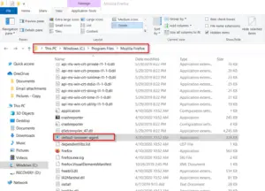 Remove or disable Firefox Default Browser Agent in Windows 11/10