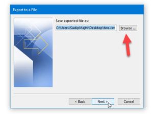 How to export Outlook Calendar in CSV file on Windows 11/10