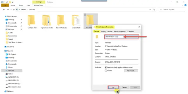 windows mass rename folders date