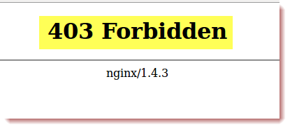 Why do I see a Page Forbidden (403) error? – start.me Help Centre