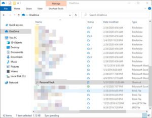 onedrive download without zip