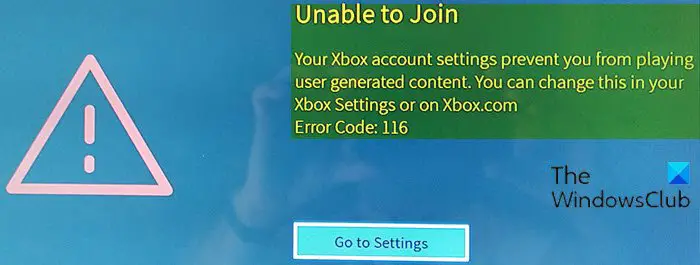 How To Fix Roblox Error Codes 106 116 110 On Xbox One - how to make a private server in roblox on xbox