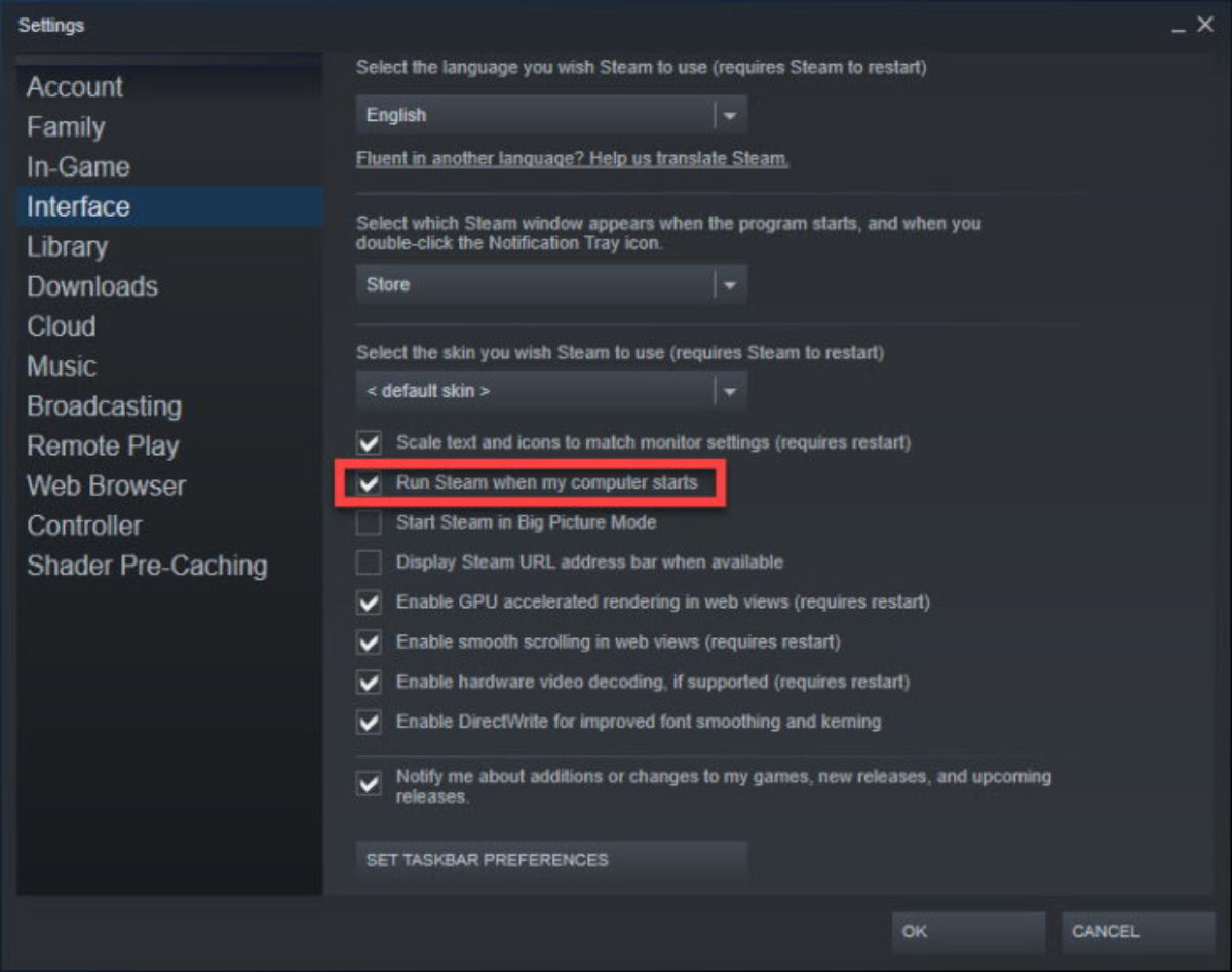 How to disable big picture steam фото 13