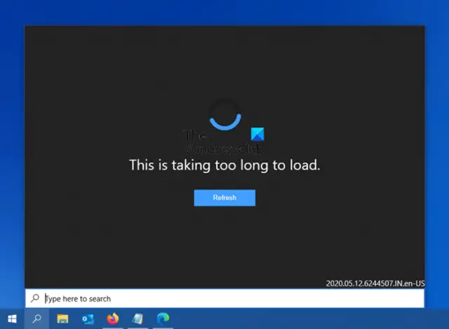 This is taking to long to load - Windows 10 Search