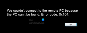 Microsoft remote desktop error code 0x2407