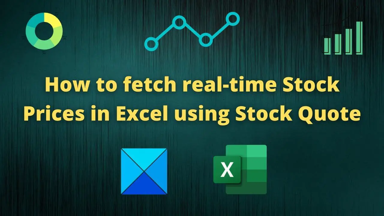 download stock quotes into excel