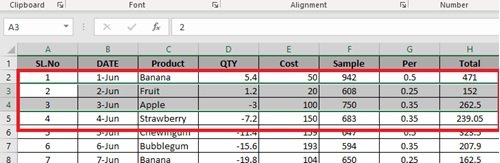 How To Delete Multiple Rows In Microsoft Excel In One Go