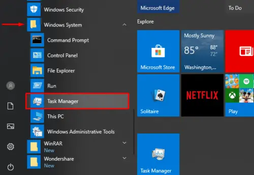 windowmanager reset to default position