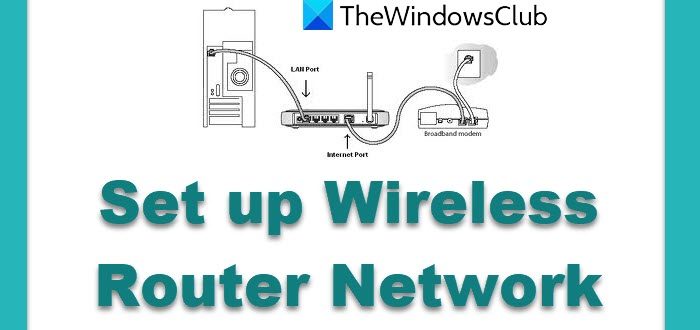 Set up Wireless Router Network