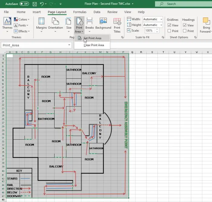 How To Make A Floor Plan On Microsoft Excel Floorplans click