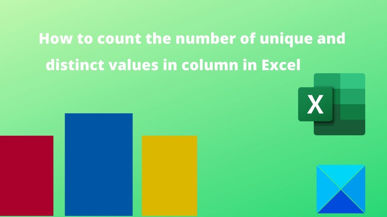 how-to-count-unique-values-in-column-in-excel